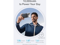 Anker MagGo Powerbank 10.000mAh (svart) Powerbank