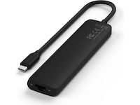 Satechi 7-i-1 Slim Multiport docking (svart) Dockningsstation och USB-hub