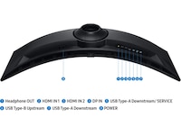 Samsung 49" Odyssey G9 curved gamingskärm S49FG910 Gamingskärmar
