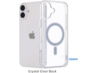 iiglo iPhone 16 Plus Magnetic Clear Case (transparent) Mobilskal