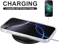 iiglo iPhone 16 Pro Max Magnetic Clear Case (transparent) Mobilskal
