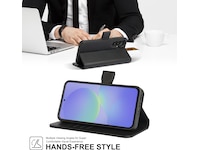 iiglo Galaxy A36 2-i-1 Plånboksfodral (svart) Mobilskal