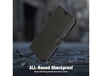 iiglo Galaxy A36 2-i-1 Plånboksfodral (svart) Mobilskal