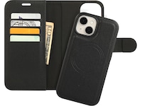 iiglo iPhone 15 2-i-1 Plånboksfodral (svart) Mobilskal