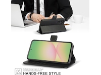 iiglo Galaxy A56 2-i-1 Plånboksfodral (svart) Mobilskal