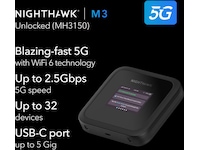 Netgear Nighthawk M3 5G mobile ruter Mobilt bredband