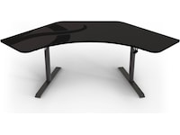 Arozzi Arena Angelo Gaming Desk (gun metal) Gamingdesk