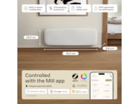 Mill Invisible Smart WiFi Gen 4 panelelement 500W Panelelement