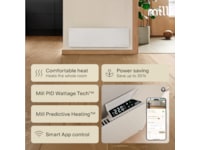 Mill Glass Smart WiFi Gen 4 panelugn 500W Panelelement