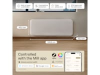 Mill Invisible Smart WiFi Gen 4 panelvärmare 2000W Panelelement