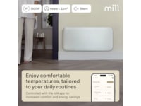 Mill Invisible Smart WiFi Gen 4 panelövn 1500W Panelelement