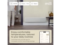 Mill Glass Smart WiFi Gen 4 panelelement 1050W Panelelement