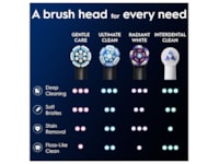 Oral-B iO Gentle Care borsthuvuden 6 st (svart) Tandborsthuvud