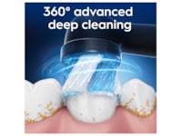 Oral-B iO Ultimate Clean borsthuvuden 6 st (svart) Tandborsthuvud
