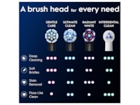 Oral-B iO Gentle Care borsthuvuden 3 st (svart) Tandborsthuvud
