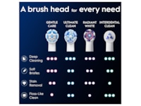 Oral-B iO Gentle Care borsthuvuden 3 st (vit) Tandborsthuvud