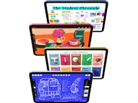 iPad 11" (2025) 128GB 5G (rosa) Surfplattor