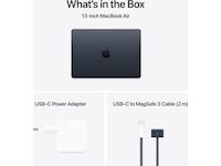 MacBook Air 13" M4 (2025) 256GB (midnatt) Datorer - Bärbara / laptop
