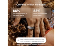 Oura Ring 4 Smart Ring str. 6 (borstad silver) -B-Grade Demo tillbehör till mobiler & smartwatches