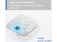 Tapo T310 V1.2 Smart temperatur- och luftfuktighetsmätare Sensorer