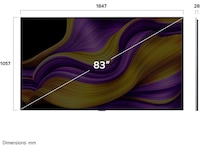 LG 83" G5 AI 4K OLED Smart TV (2025) Över 80 tums TV