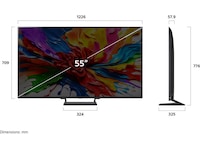 LG 55" QNED93 AI 4K QNED Smart TV (2025) 50 - 59 tums TV