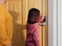 nimly Touch Pro smart lås (svart/silver) Elektroniskt dörrlås