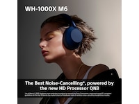 Sony WH-1000XM6 trådlösa hörlurar, Over-Ear (svart) Hörlurar