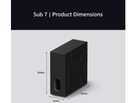 Sony BRAVIA Theater Sub 7 trådlös subwoofer Subwoofer