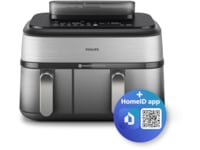 Philips Airfryer 5000 Series Dual Basket Airfryer