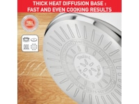 Tefal Intuition 7-delat kastrullset i obelagt rostfritt stål B864S734 Tillbehör till hällar, ugn och spis