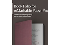 reMarkable Paper Pro Book Folio (burgundy) Tillbehör till digitala anteckningsblock