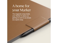 reMarkable Paper Pro Book Folio (brun) Tillbehör till digitala anteckningsblock