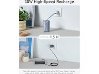 Anker 545 Nano Powerbank 10000mAh (svart) -B-Grade Demo tillbehör till mobiler & smartwatches