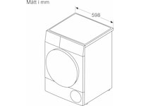 Bosch Serie4 Torktumlare 8kg (vit) Torktumlare