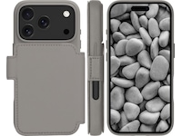 dbramante1928 iPhone 17 Pro Lynge 2-i-1 Plånboksfodral (river stone) Mobilskal