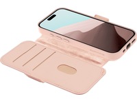 dbramante1928 iPhone 17 Lynge 2-i-1 Plånboksfodral (pink sand) Mobilskal