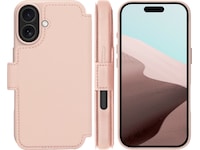 dbramante1928 iPhone 17 Lynge 2-i-1 Plånboksfodral (pink sand) Mobilskal