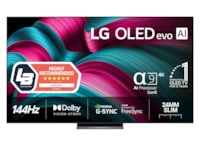 LG 83" C5 AI 4K OLED Smart TV (2025) + Soundbar Över 80 tums TV