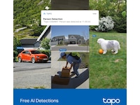TP-Link Tapo C560WS 4K utomhusövervakningskamera Övervakningskamera