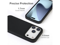 iiglo iPhone 18 Pro / 17 Pro Magnetic Silikonskal (svart) Mobilskal