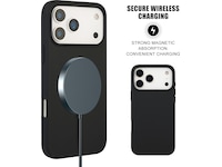 iiglo iPhone 17 Pro Max Magnetic Silikonskal (svart) Mobilskal