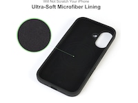 iiglo iPhone 17 Magnetic Silikonskal (svart) Mobilskal