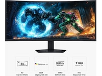 Samsung 40" curved gamingskärm Odyssey G7 S40FG75 Gamingskärmar