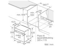 Siemens HB776G3B2S iQ700 Inbyggd ugn (svart) Ugn