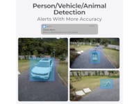 Reolink E1 Outdoor WiFi övervakningskamera utomhus (svart) Övervakningskamera