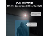 Reolink E1 Outdoor WiFi övervakningskamera utomhus (svart) Övervakningskamera