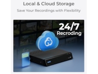 Reolink E1 Outdoor WiFi övervakningskamera utomhus (svart) Övervakningskamera