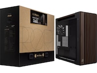 Asus PA602 PROART Walnut Wood TG PWM Modern Mid Tower (svart) Mini/Micro/Nano tower