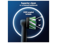 Oral-B Pro Cross Action Black borsthuvuden (5-pack) Tandborsthuvud